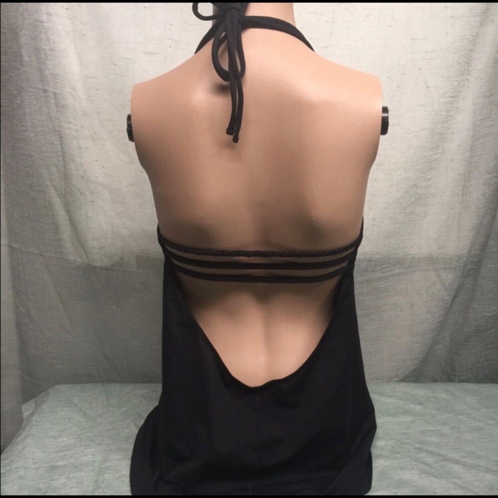 Lululemon Black Halter Top Tank Size 8